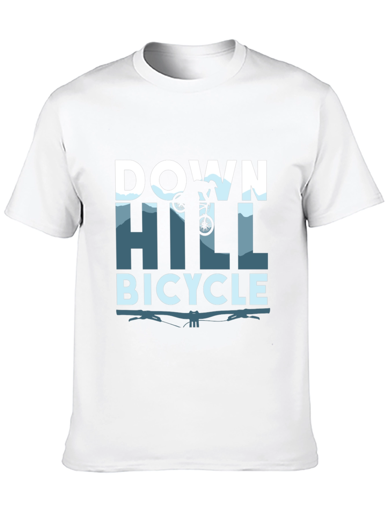 Downhill Bicycle T-Shirt - Mountain Biking Apparel