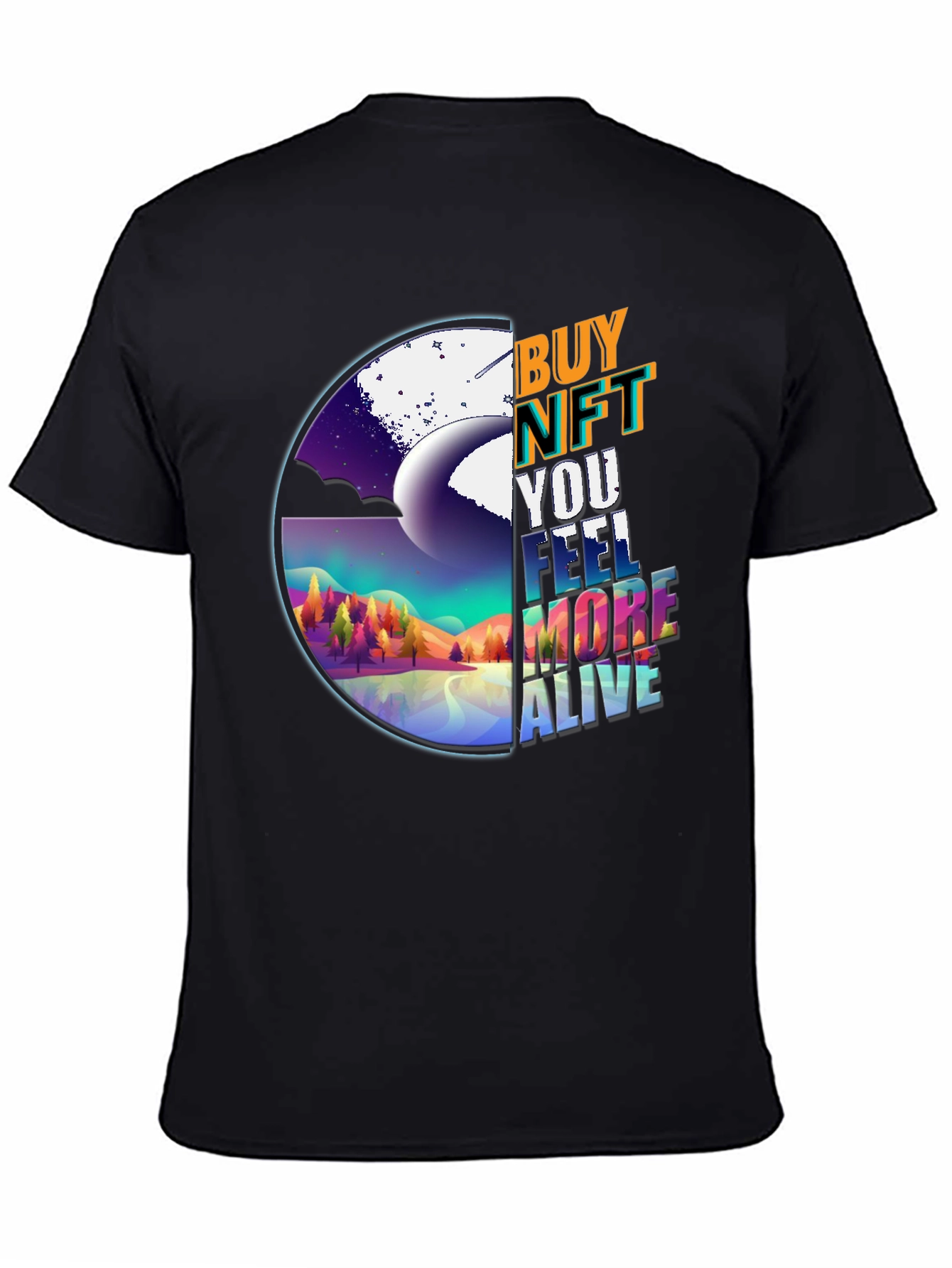 Buy NFT T-Shirt: Feel More Alive Graphic Tee