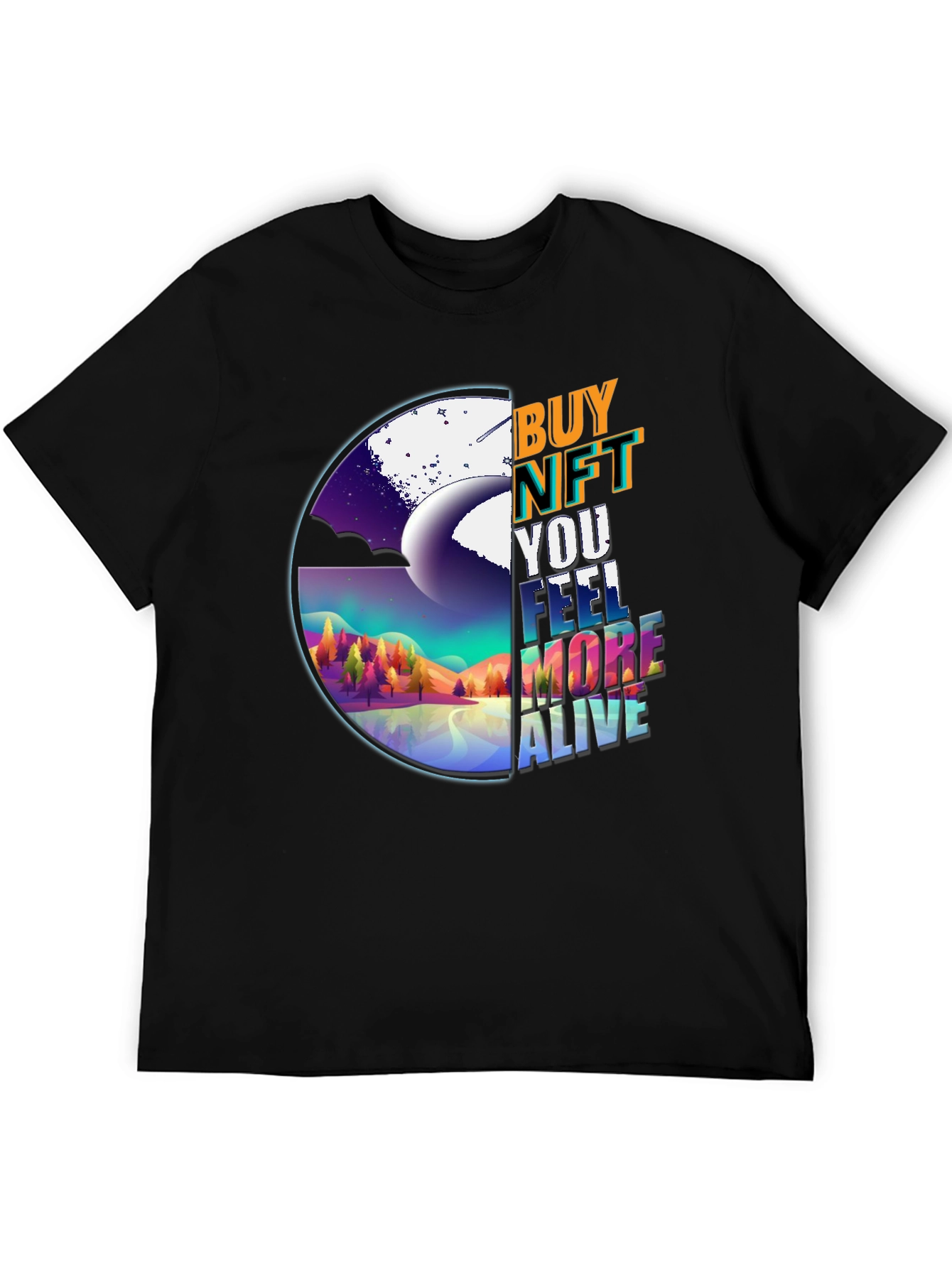 Buy NFT T-Shirt: Feel More Alive Graphic Tee