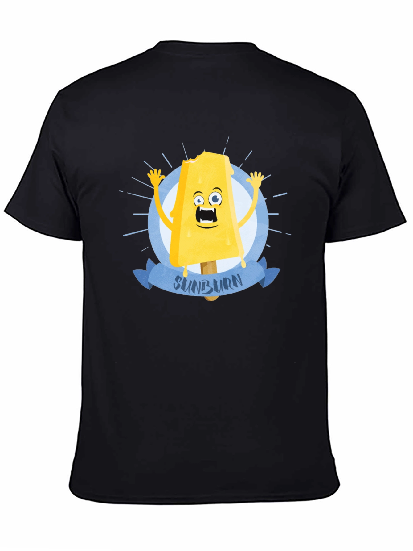 Sunburn Ice Cream T-Shirt - Funny Summer Graphic Tee