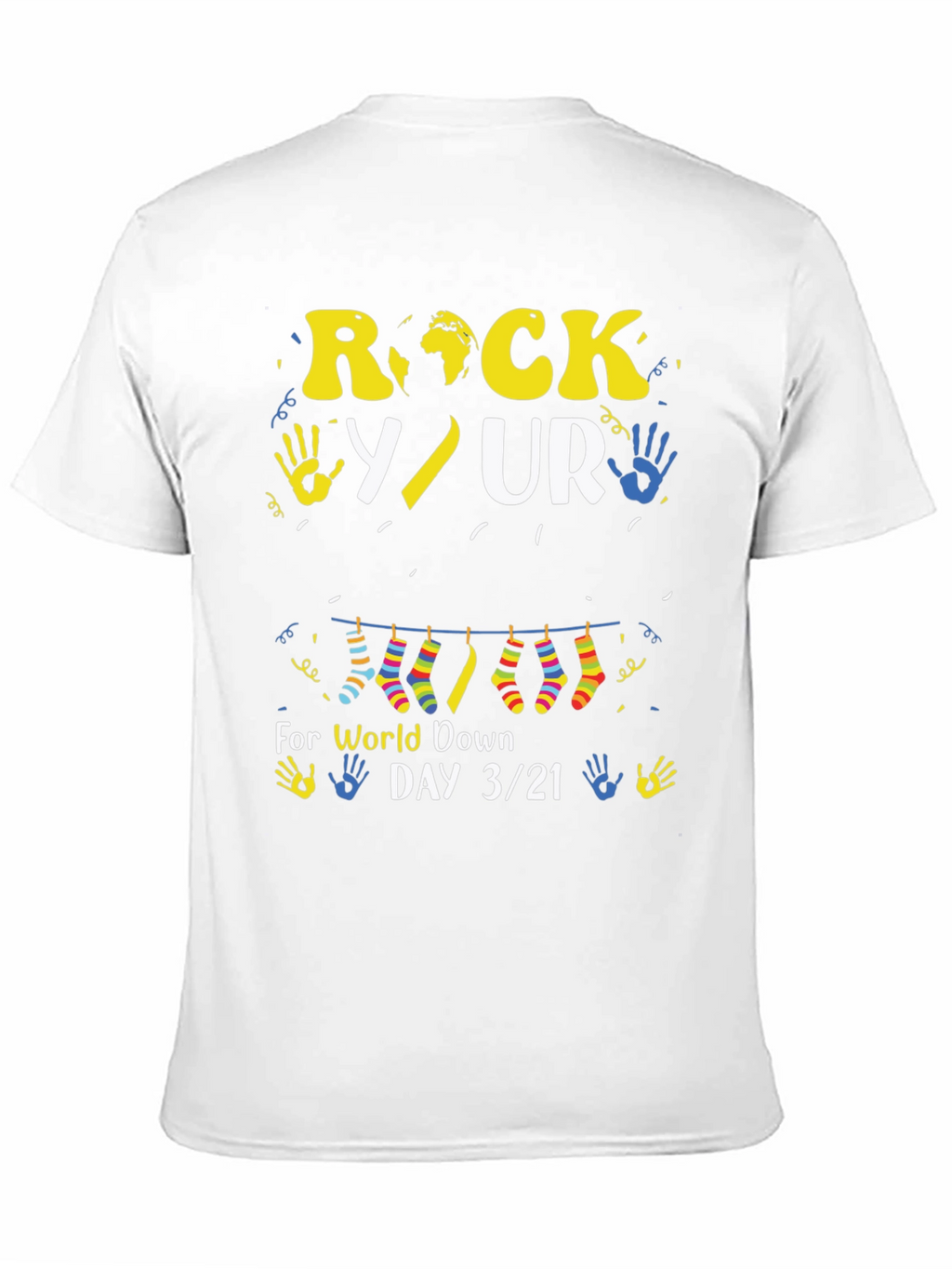 Rock Your Socks World Down Syndrome Day T-Shirt
