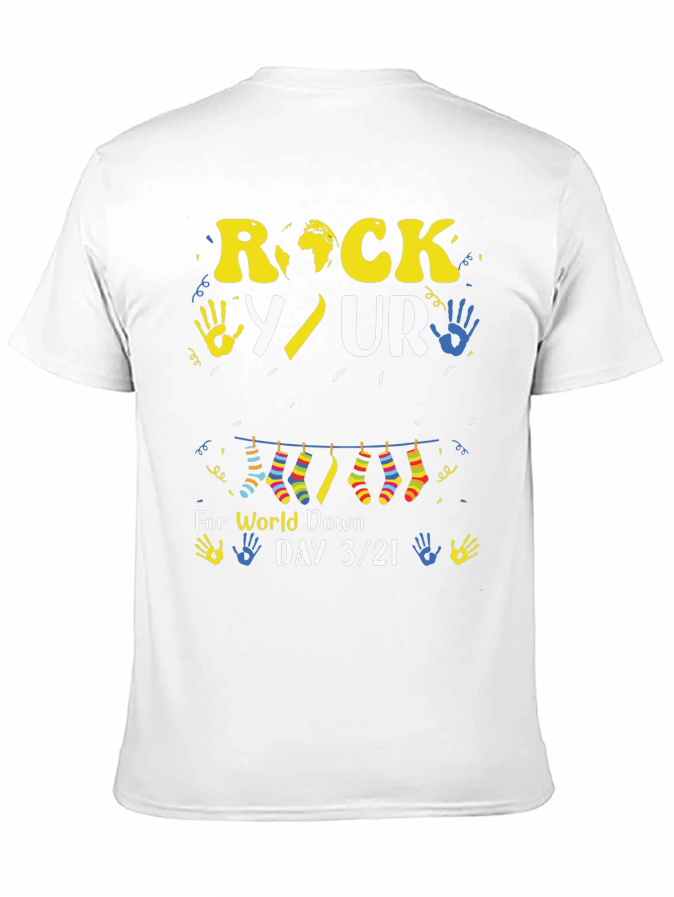 Rock Your Socks World Down Syndrome Day T-Shirt