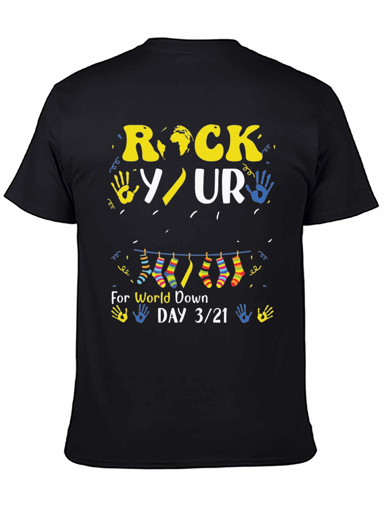 Rock Your Socks World Down Syndrome Day T-Shirt