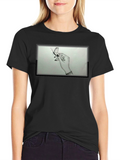 Butterfly Hand Graphic Tee - Black