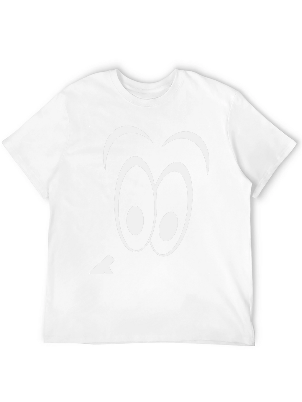 Funny Googly Eyes Black T-Shirt Quirky Tee