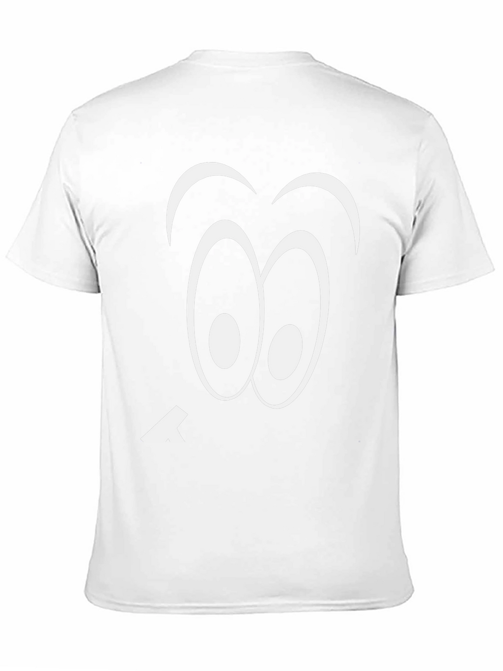 Funny Googly Eyes Black T-Shirt Quirky Tee