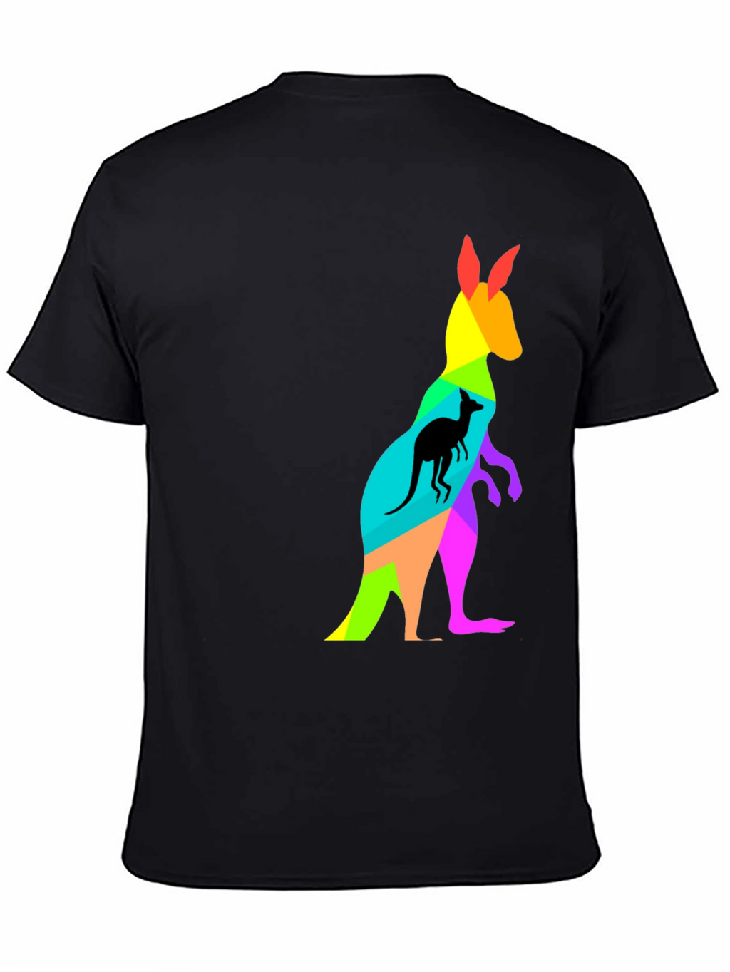 Rainbow Kangaroo Graphic Tee