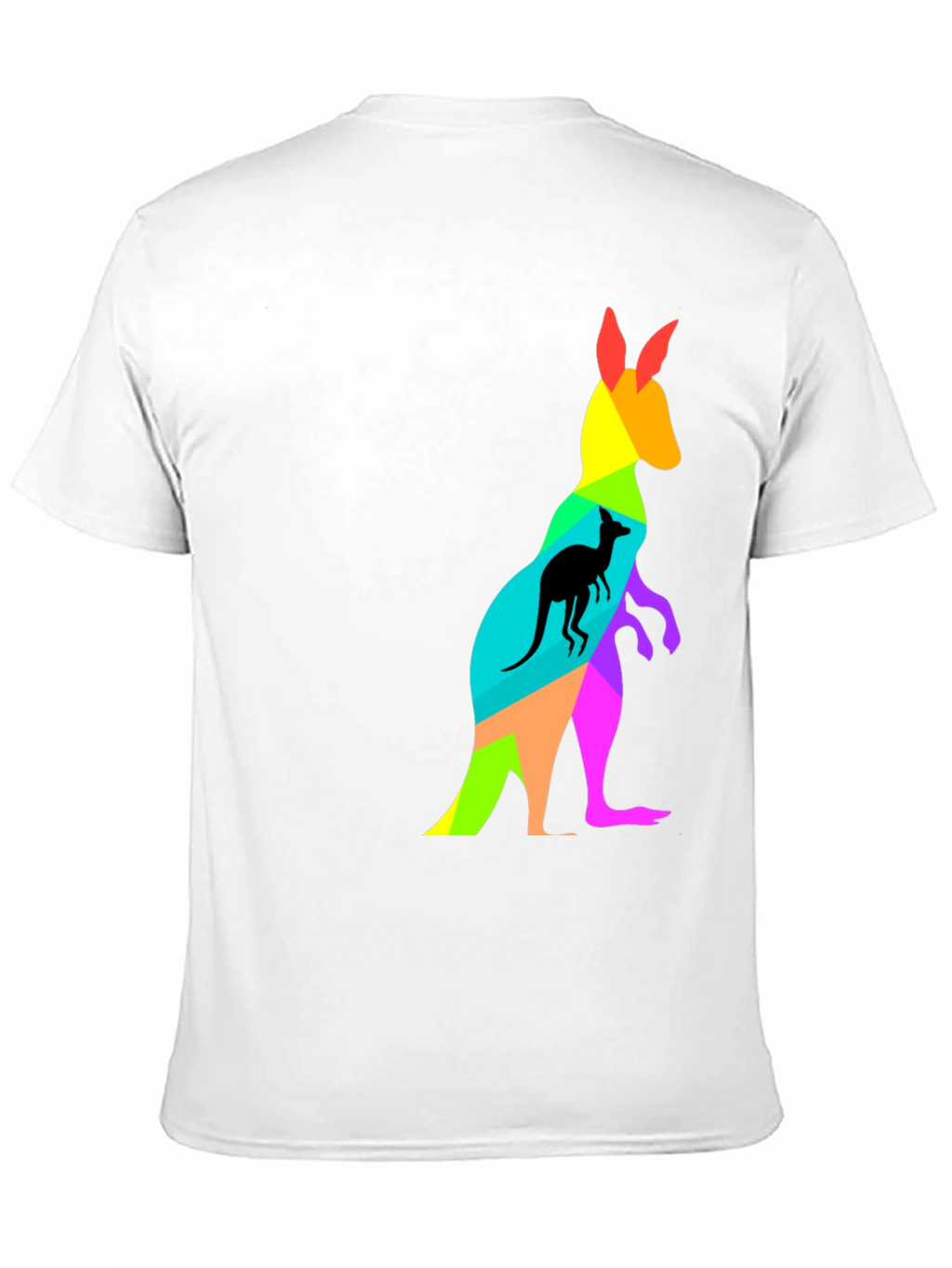 Rainbow Kangaroo Graphic Tee