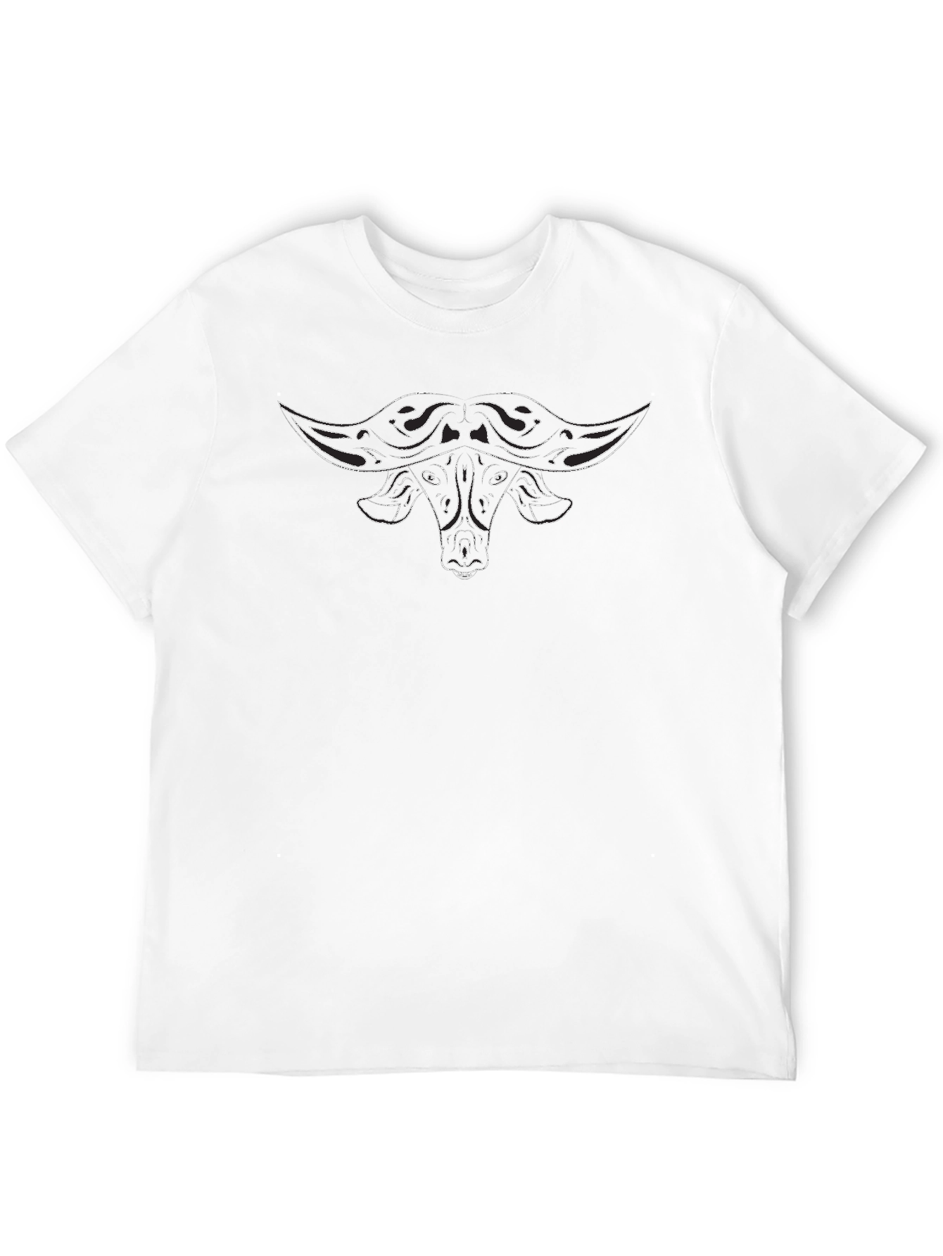 Bull Head Graphic Tee - Casual Comfort