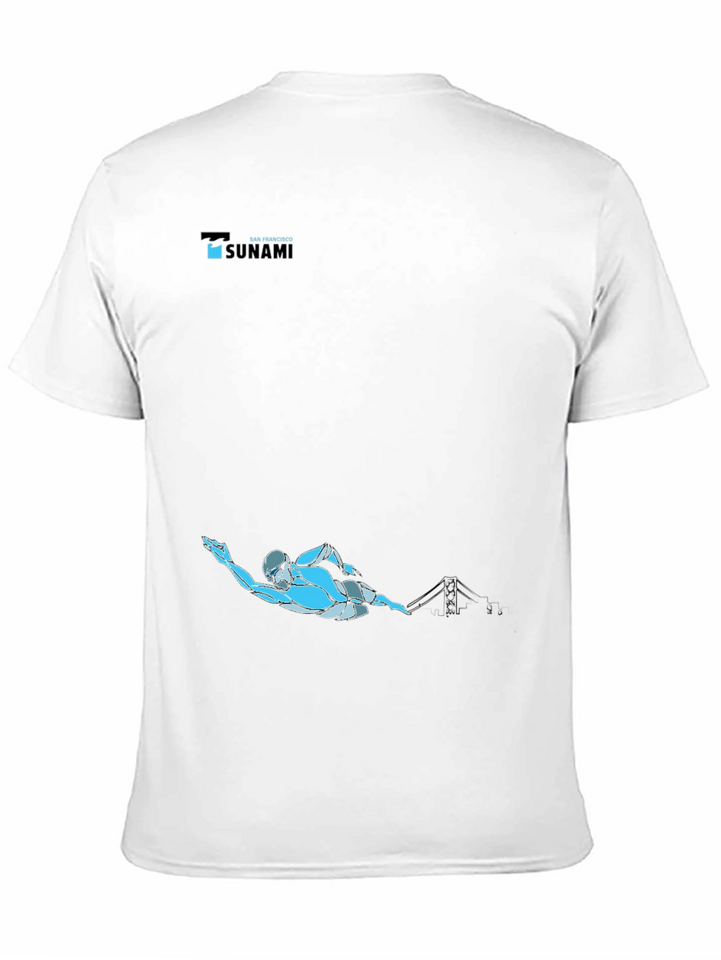 San Francisco Tsunami Swimmer Graphic Tee
