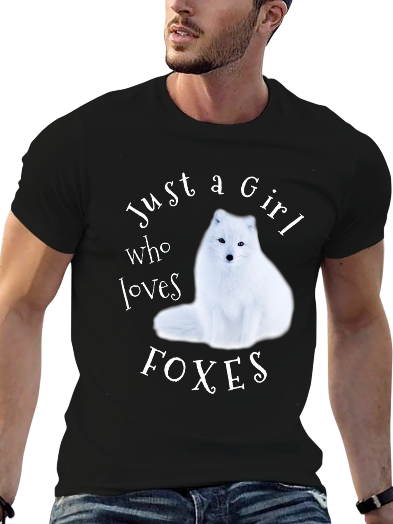 Just a Girl Who Loves Foxes T-Shirt