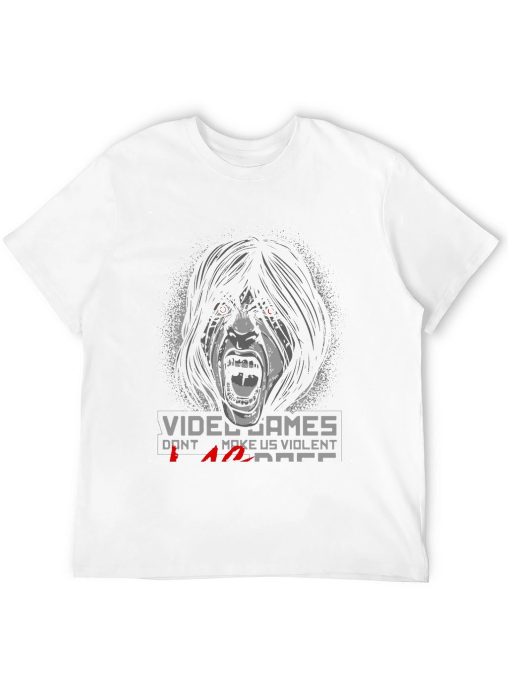 Video Games Dont Make Us Violent T-Shirt