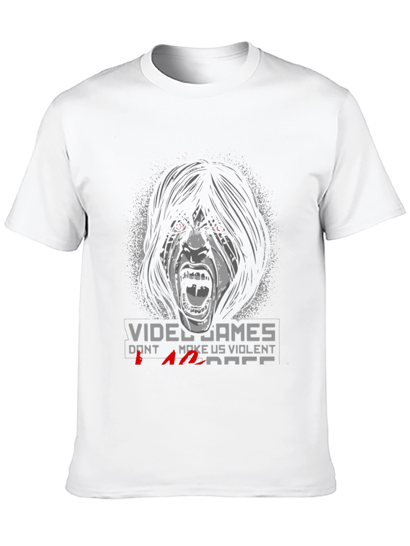 Video Games Dont Make Us Violent T-Shirt