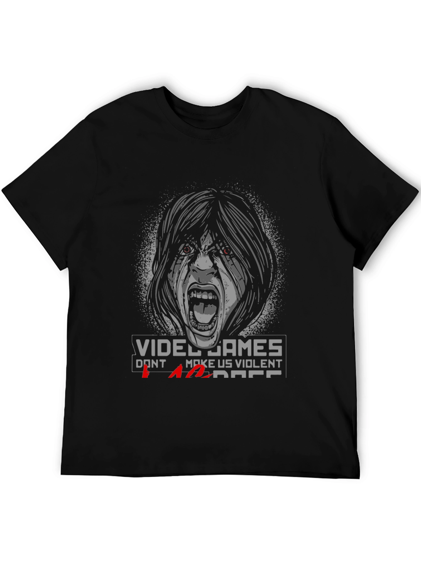 Video Games Dont Make Us Violent T-Shirt
