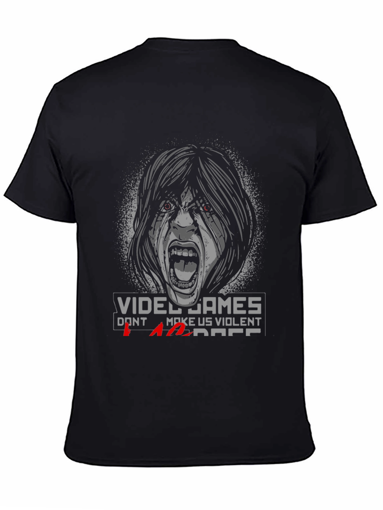 Video Games Dont Make Us Violent T-Shirt