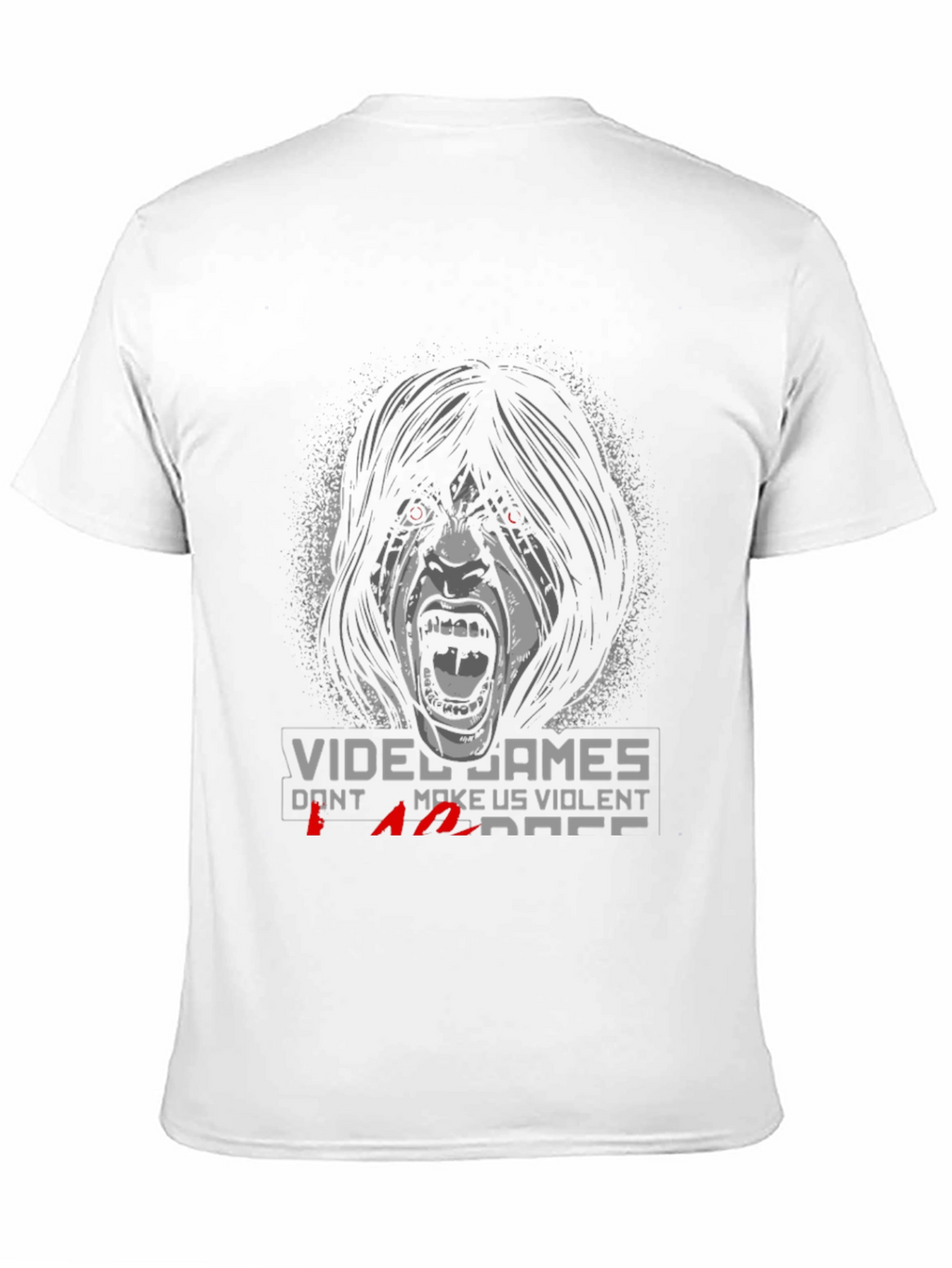 Video Games Dont Make Us Violent T-Shirt