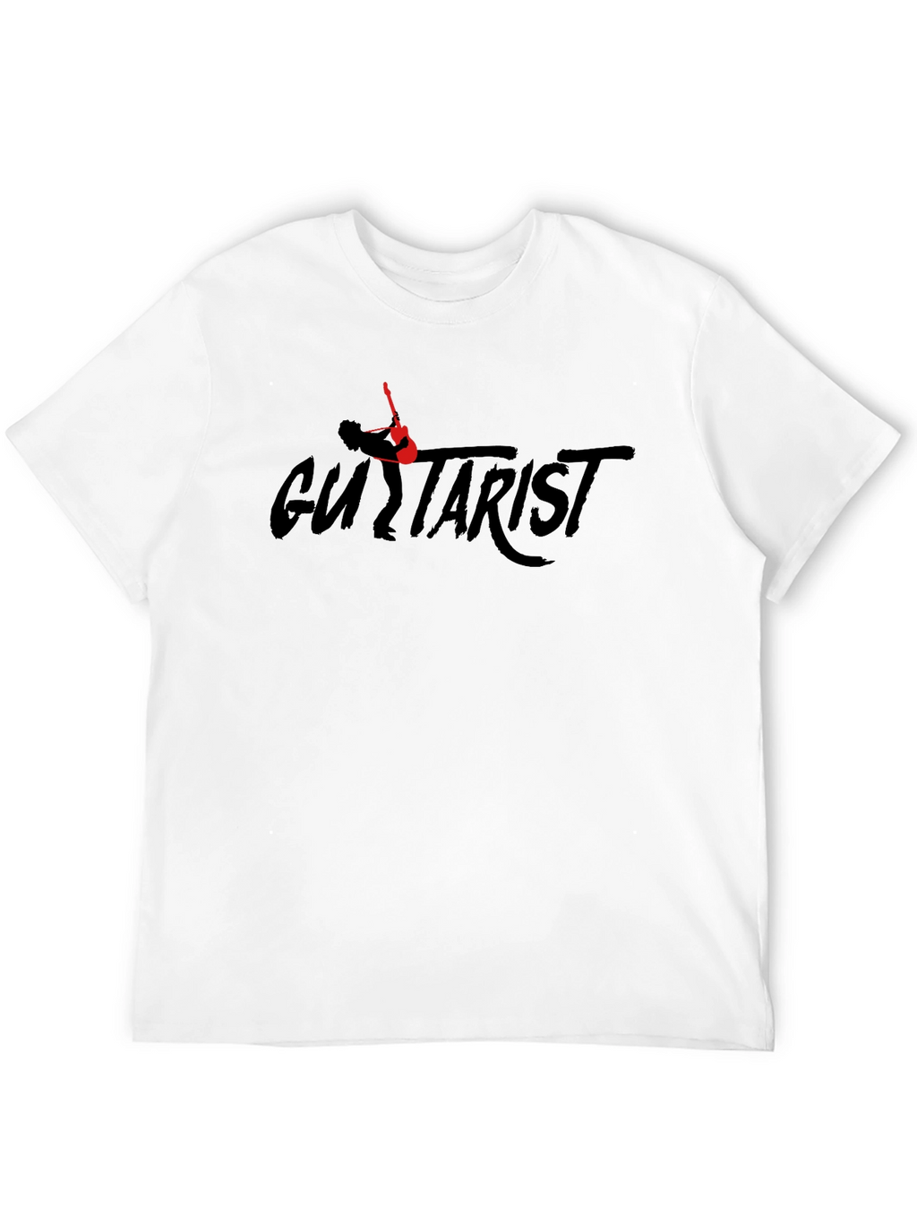Guitarist Black Graphic T-Shirt