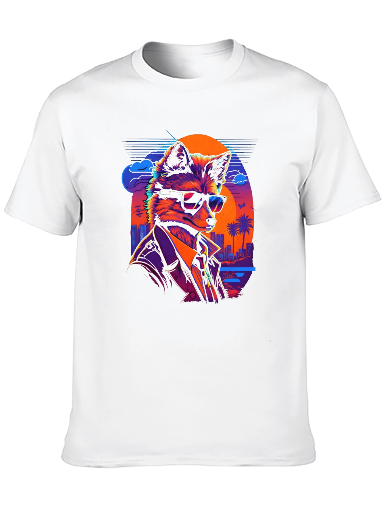 Fox in Shades Graphic T-Shirt