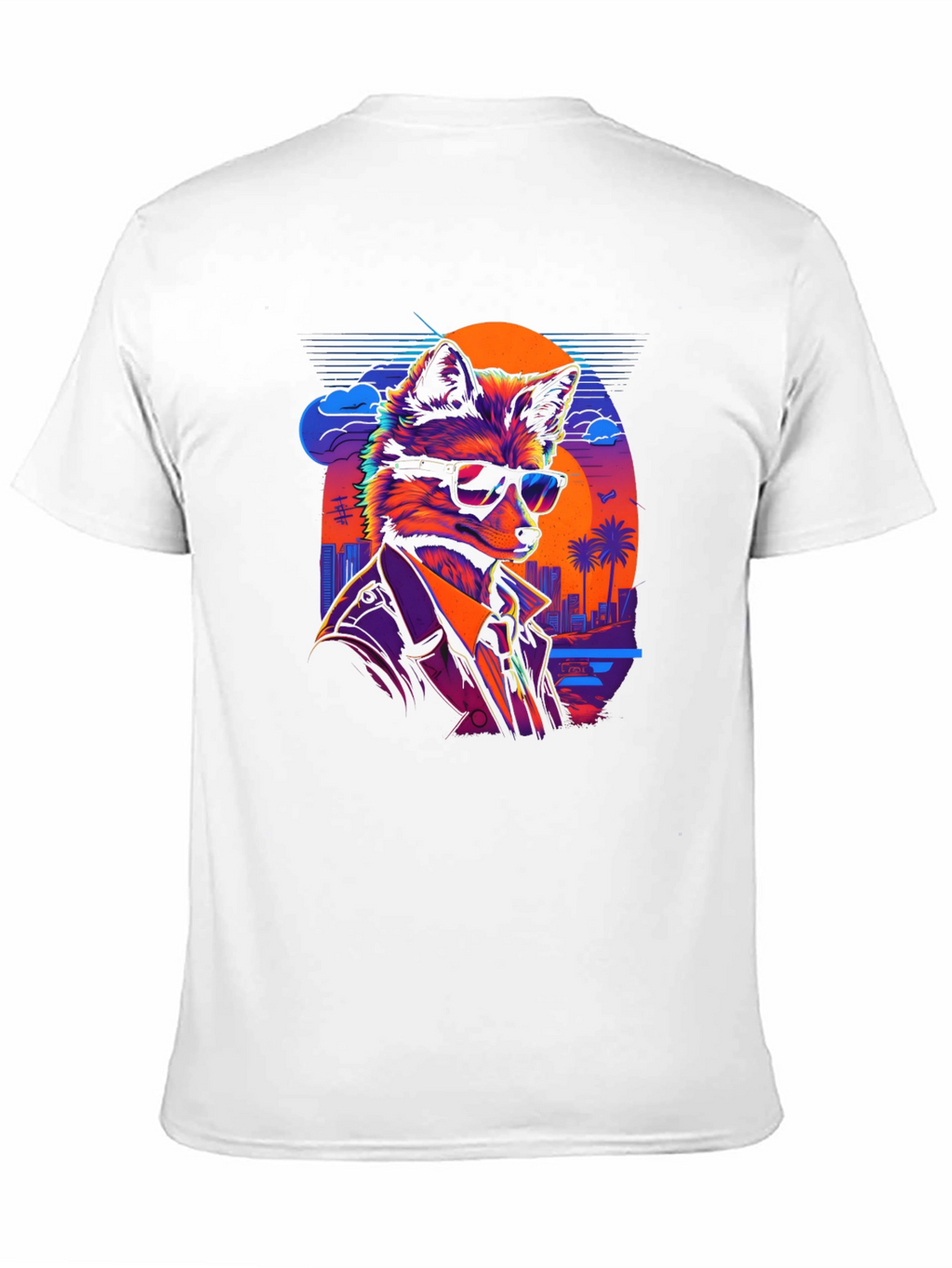 Fox in Shades Graphic T-Shirt