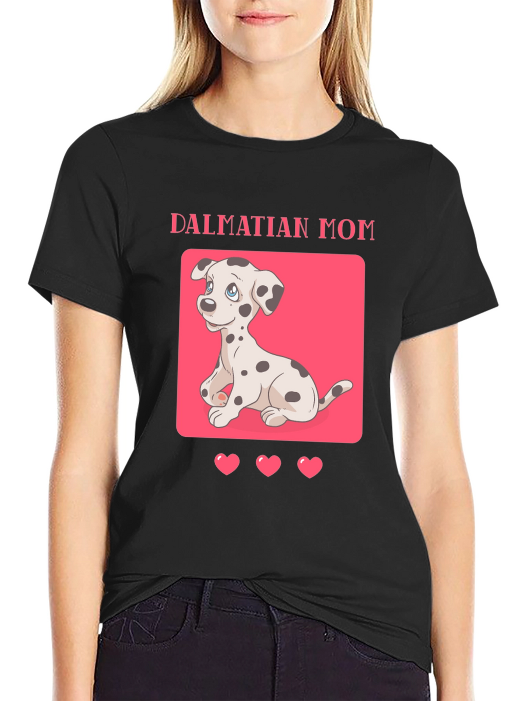 Dalmatian Mom T-Shirt - Cute Dog Lover Tee