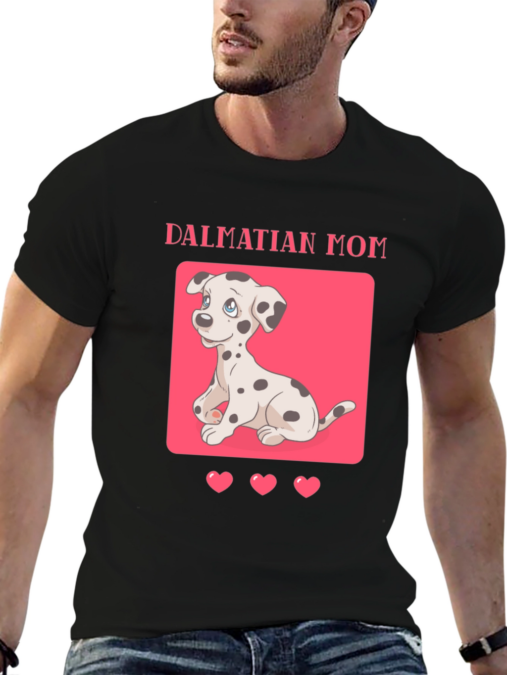 Dalmatian Mom T-Shirt - Cute Dog Lover Tee