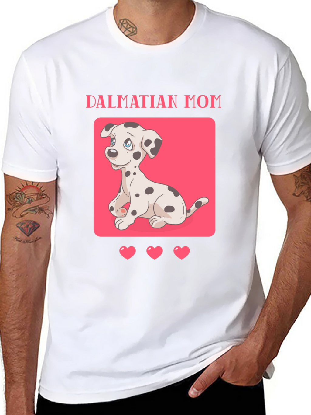 Dalmatian Mom T-Shirt - Cute Dog Lover Tee