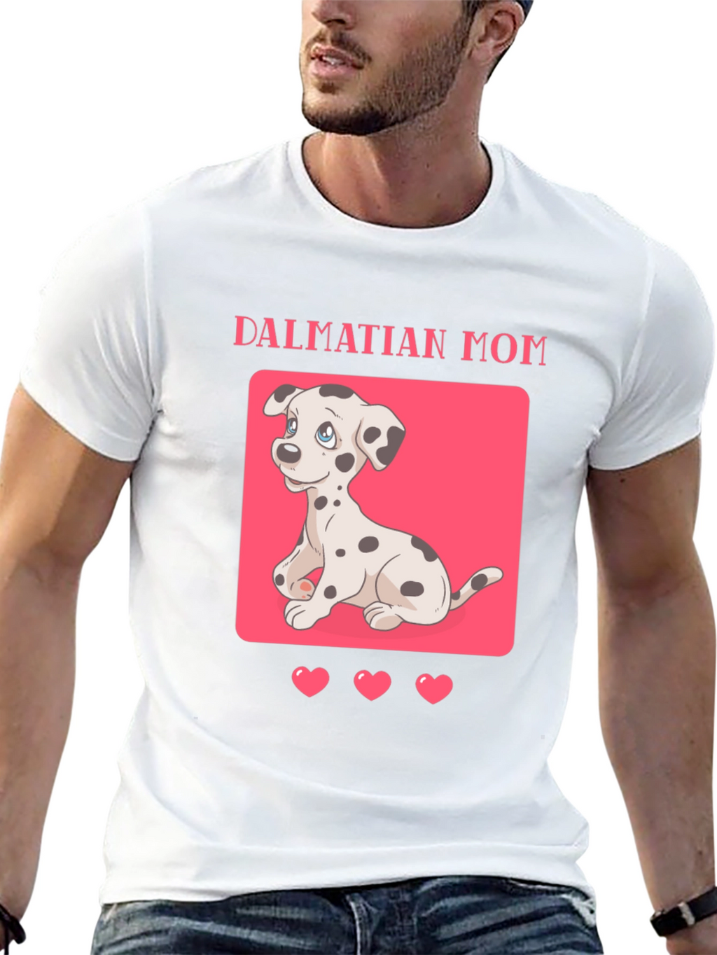 Dalmatian Mom T-Shirt - Cute Dog Lover Tee