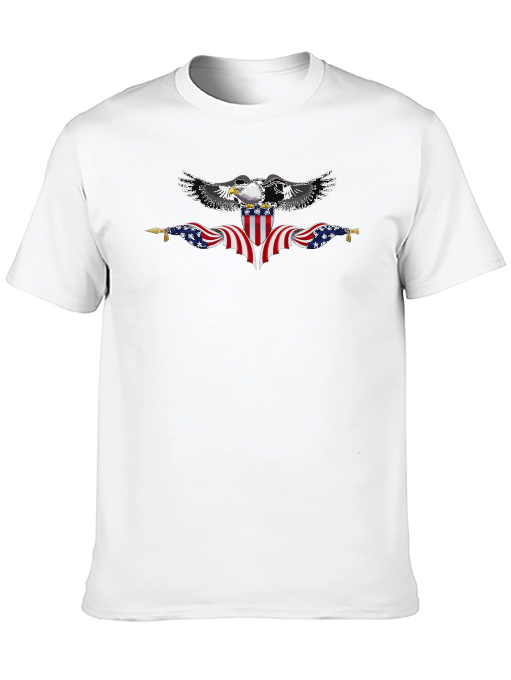 American Eagle Flag Graphic T-Shirt - Patriotic Tee