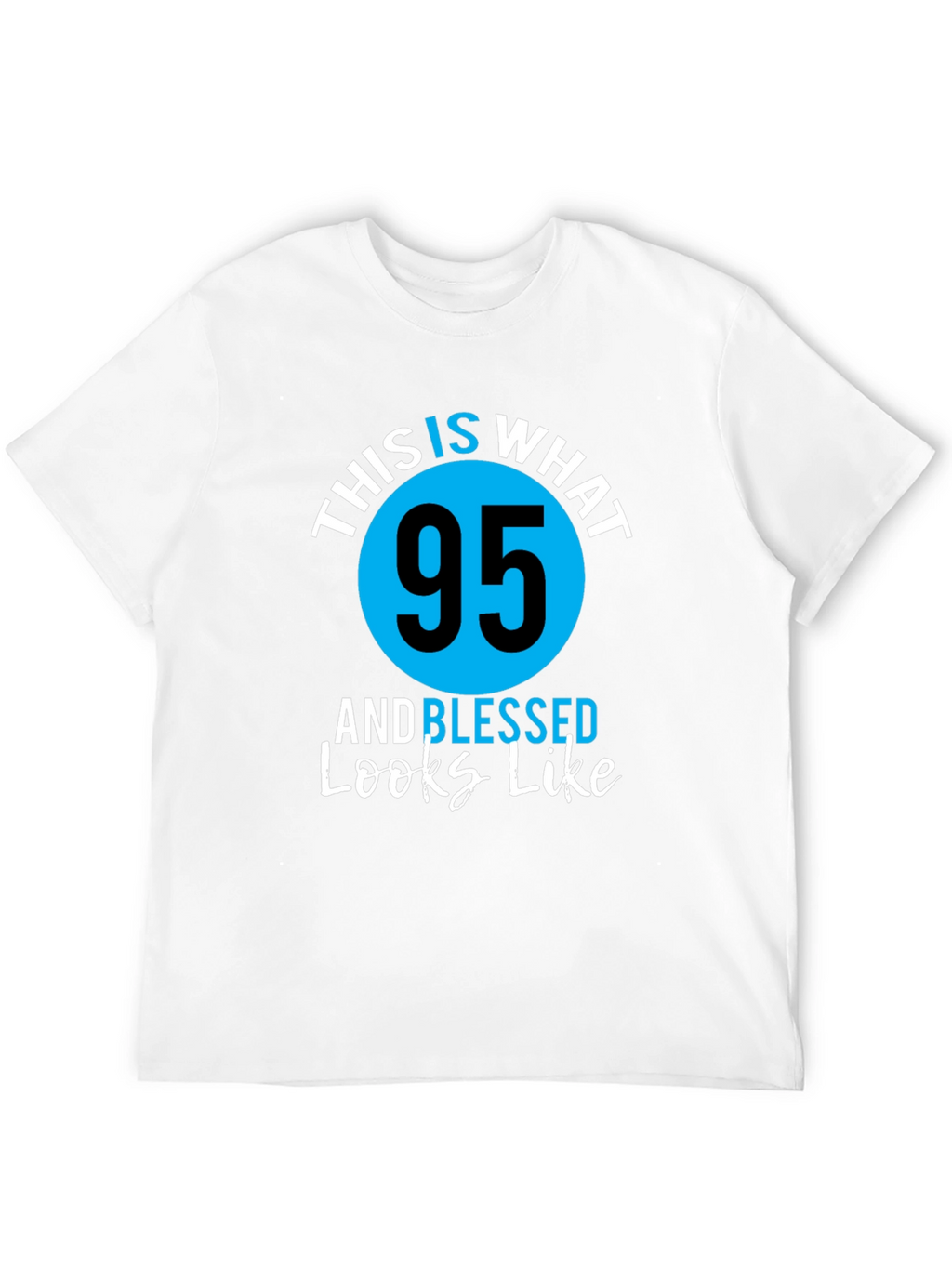95 and Blessed Birthday T-Shirt