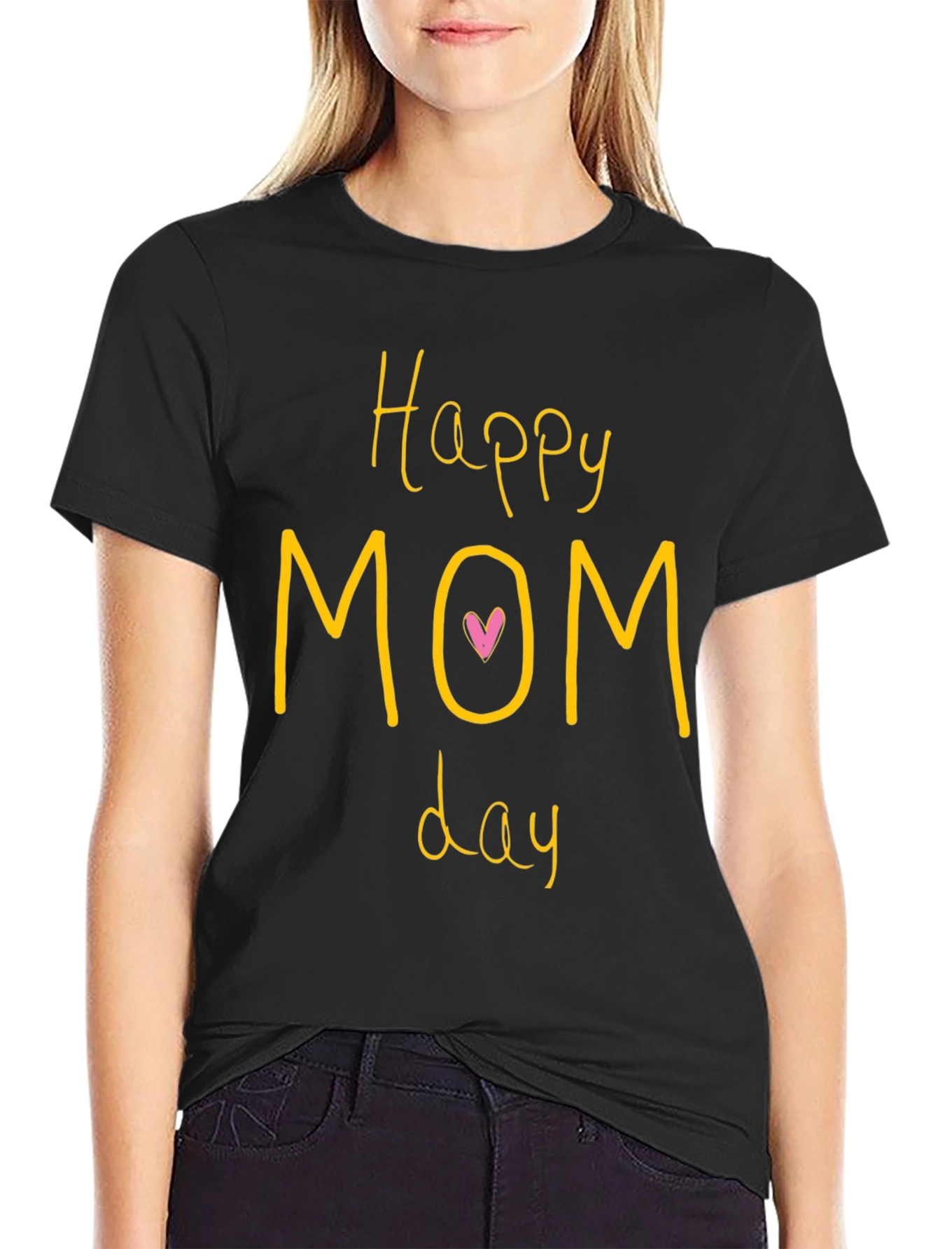 Happy Mom Day T-Shirt - Soft Cotton Tee