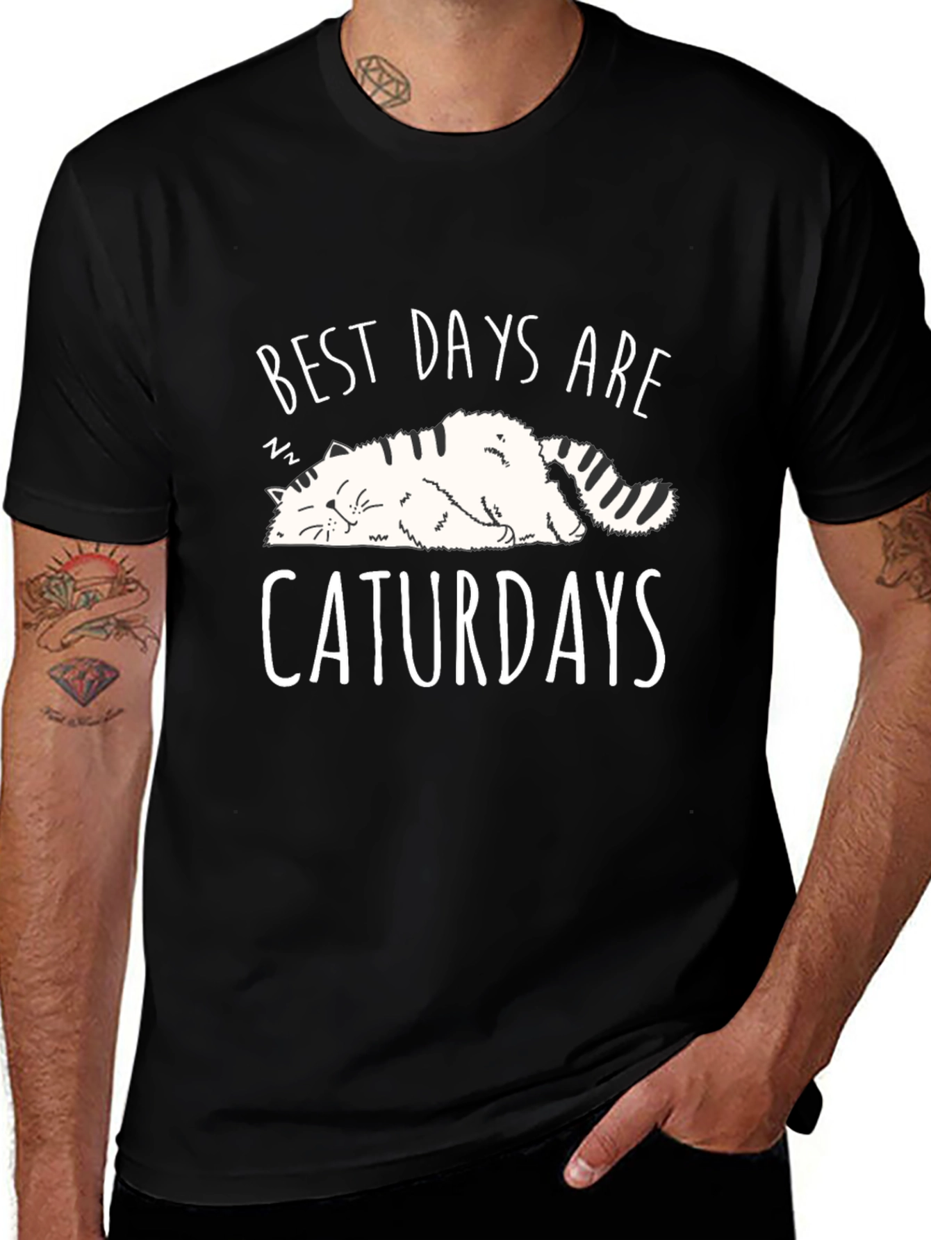 Best Days are Caturdays T-Shirt