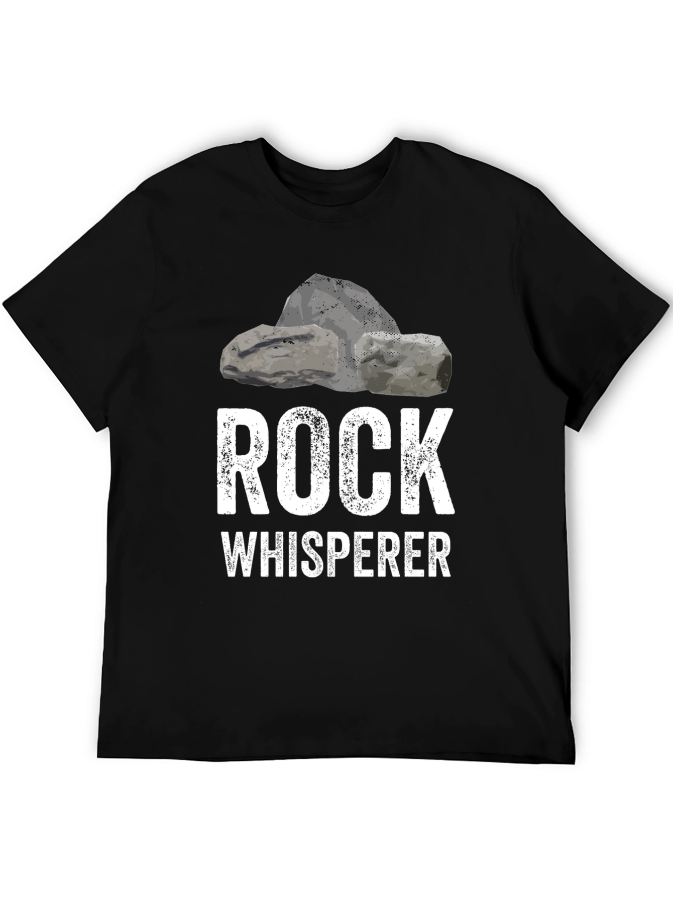 Rock Whisperer Graphic Tee - Black T-Shirt