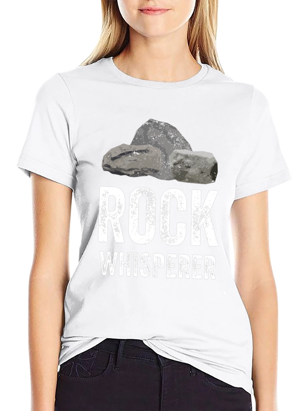 Rock Whisperer Graphic Tee - Black T-Shirt