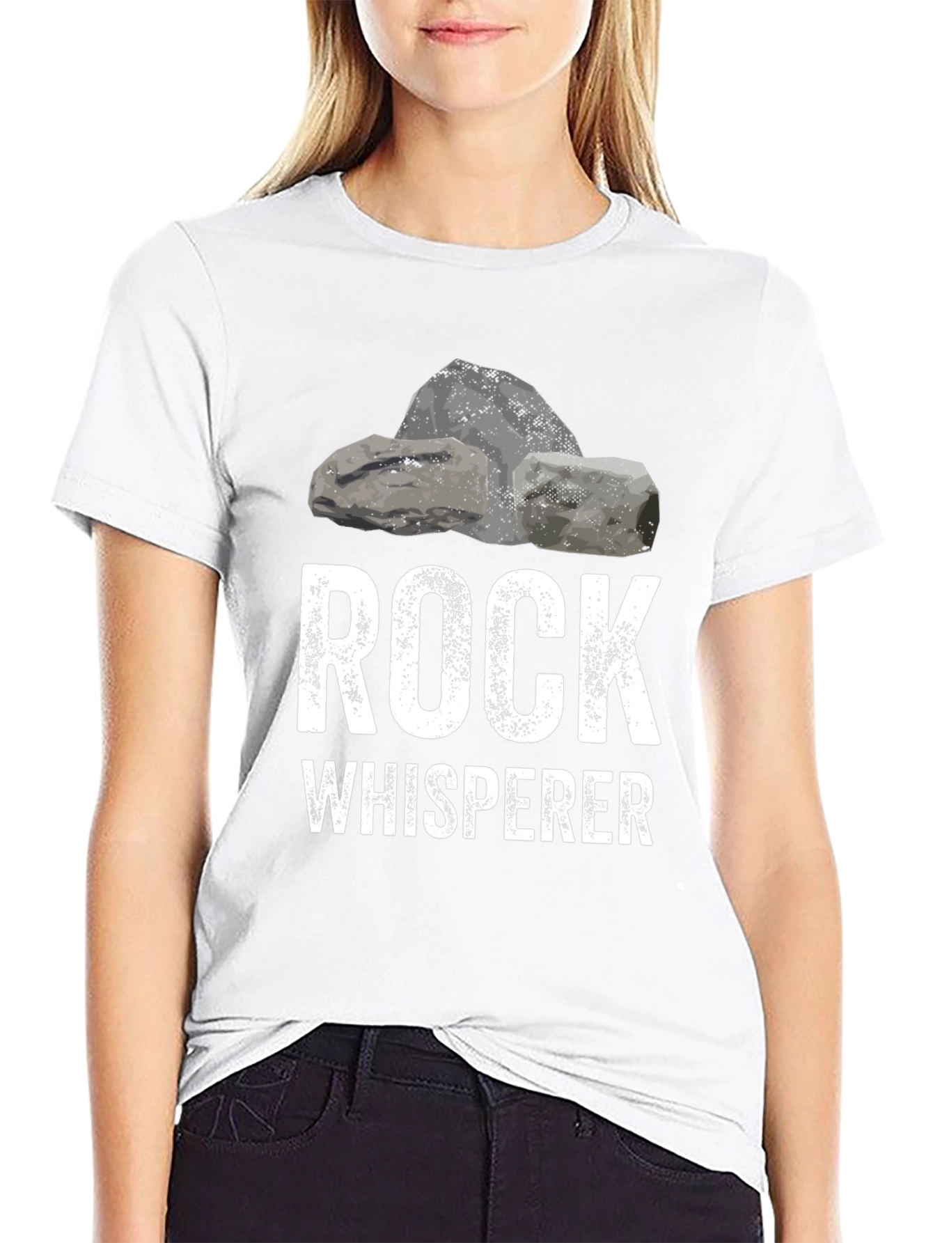 Rock Whisperer Graphic Tee - Black T-Shirt