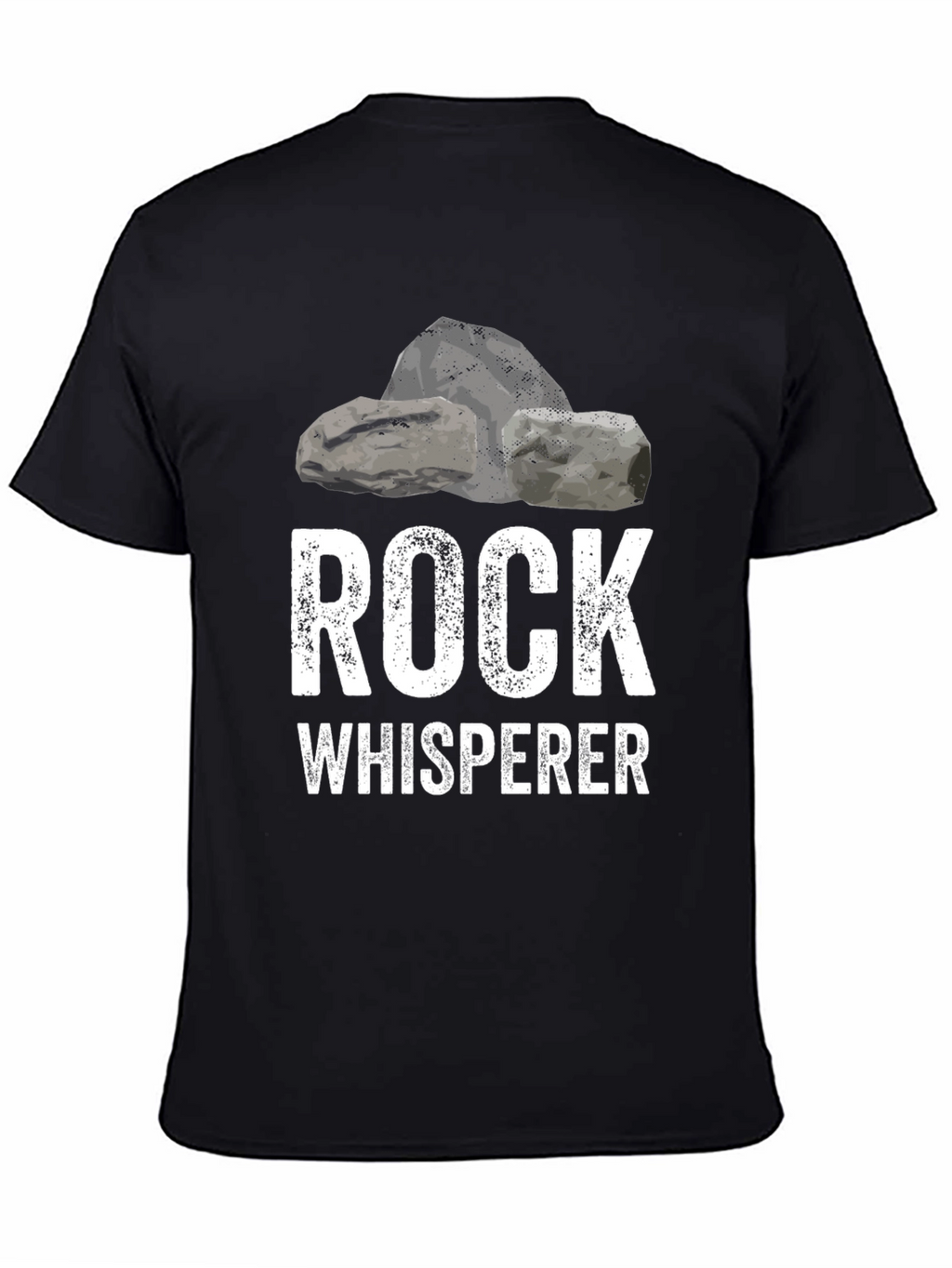 Rock Whisperer Graphic Tee - Black T-Shirt