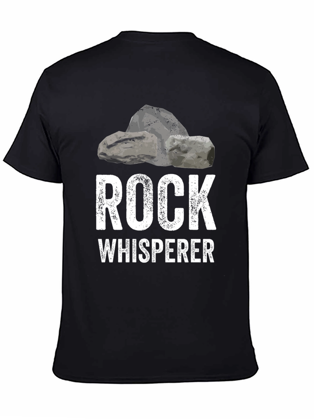 Rock Whisperer Graphic Tee - Black T-Shirt