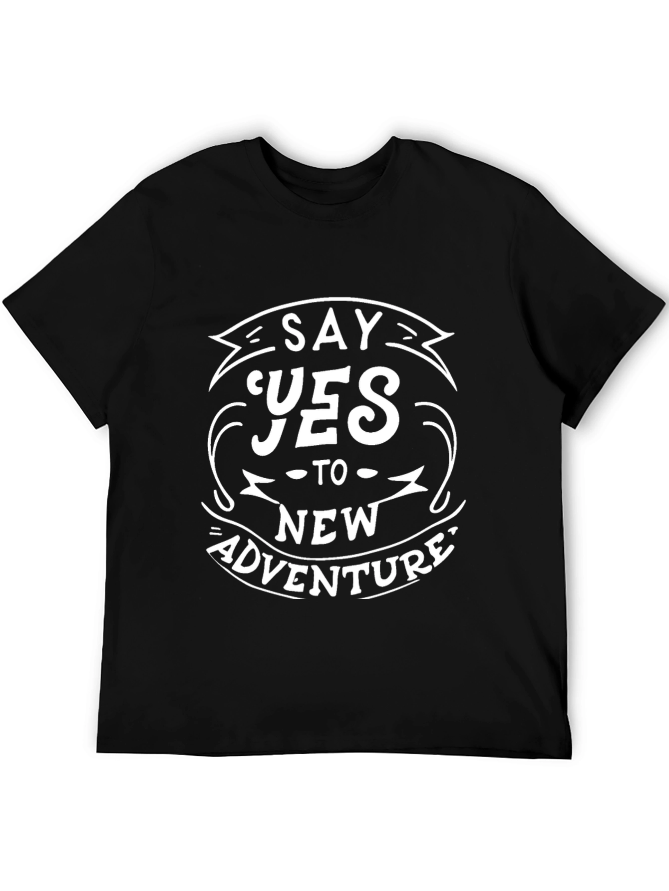 Say Yes to New Adventure Graphic Tee