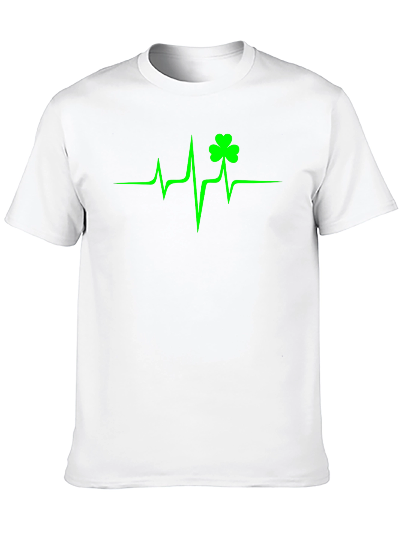 Shamrock Heartbeat T-Shirt - St. Patricks Day