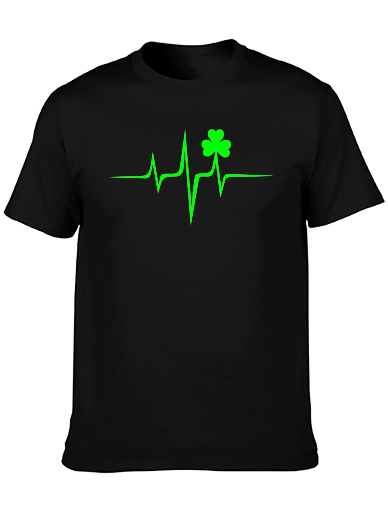 Shamrock Heartbeat T-Shirt - St. Patricks Day