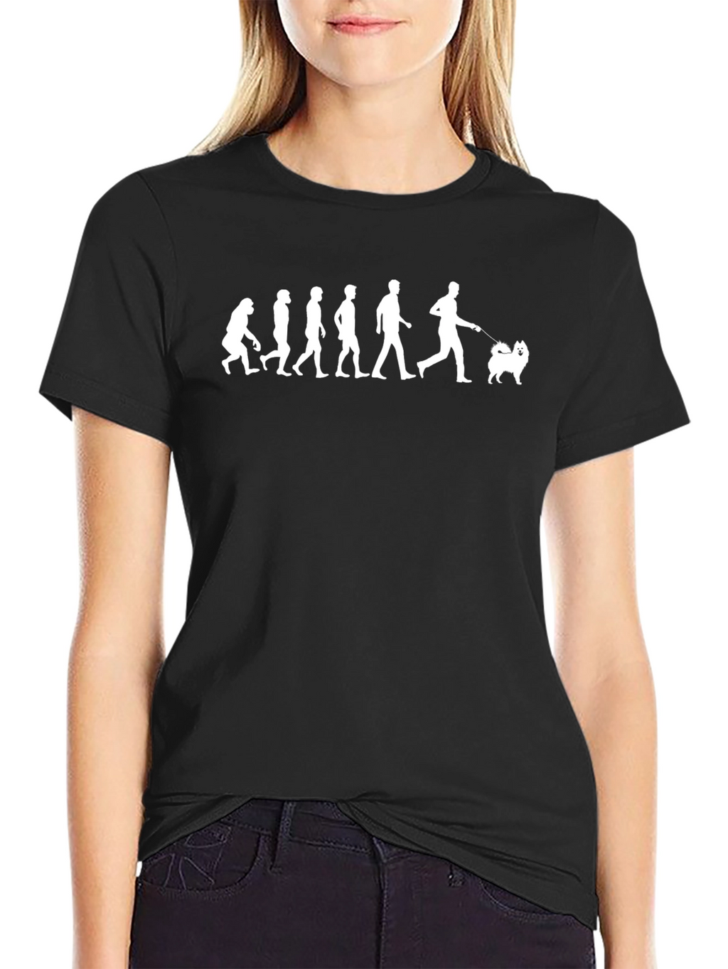 Evolution Dog Walker Black Graphic Tee