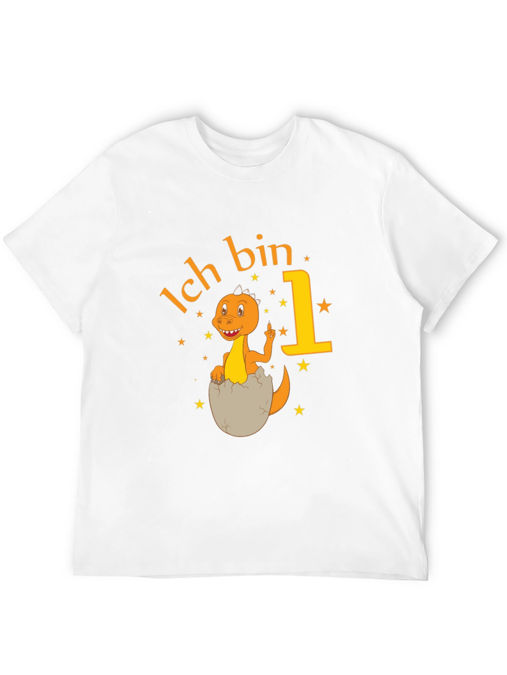 Ich Bin 1 Dinosaur T-Shirt