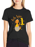 Ich Bin 1 Dinosaur T-Shirt