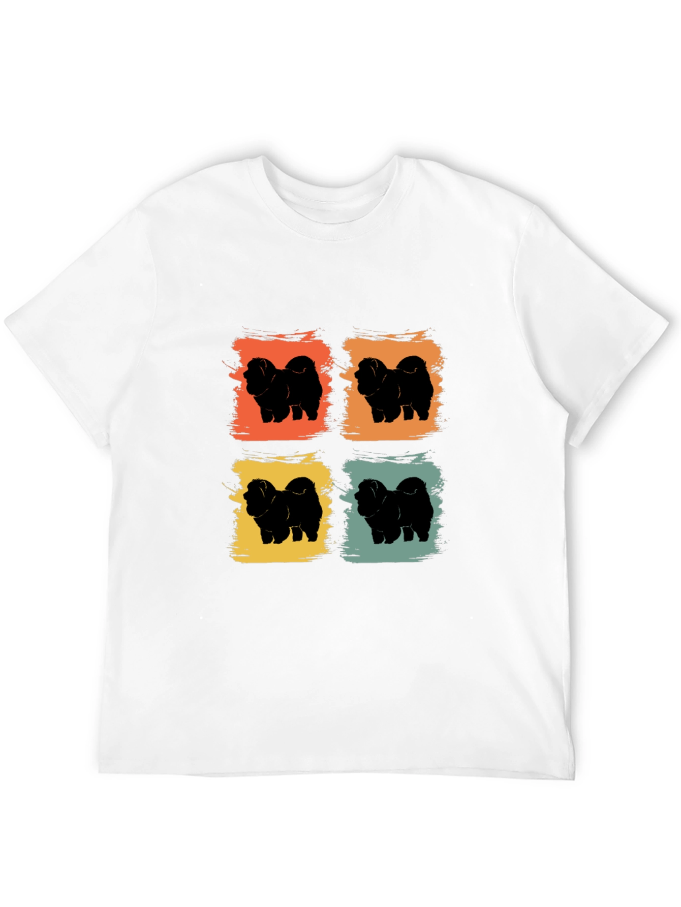 Retro Chow Chow Dog Lover T-Shirt