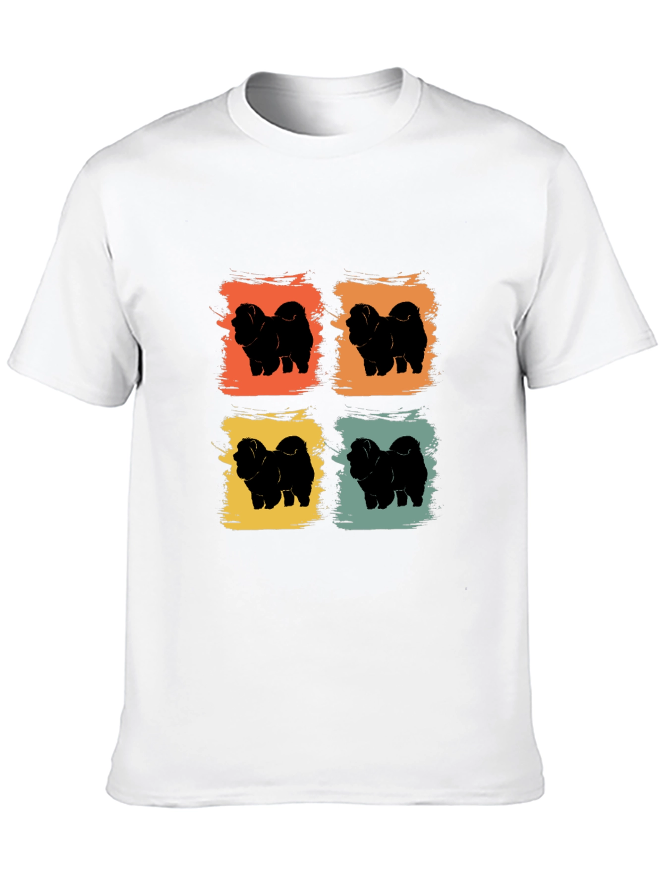 Retro Chow Chow Dog Lover T-Shirt