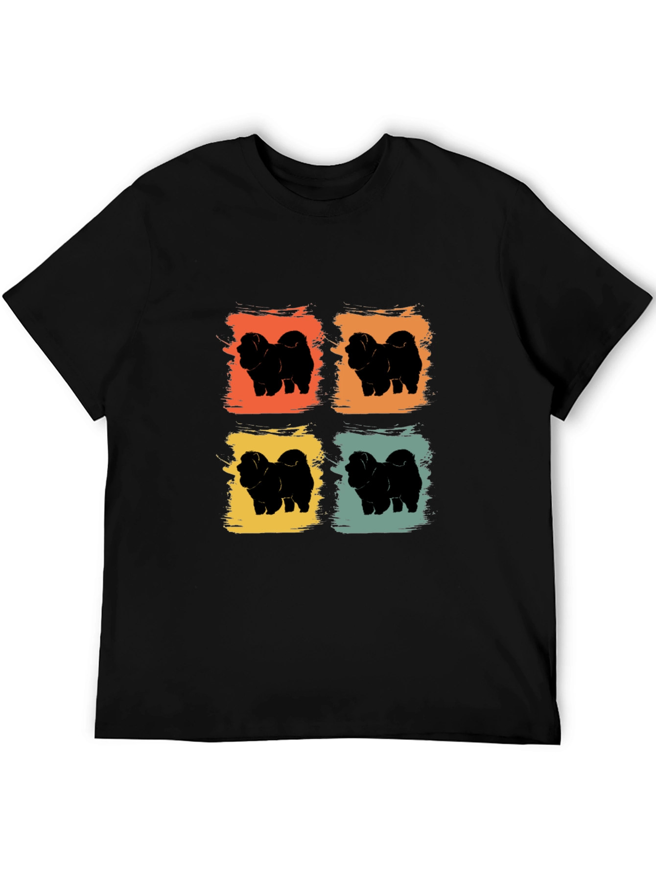 Retro Chow Chow Dog Lover T-Shirt
