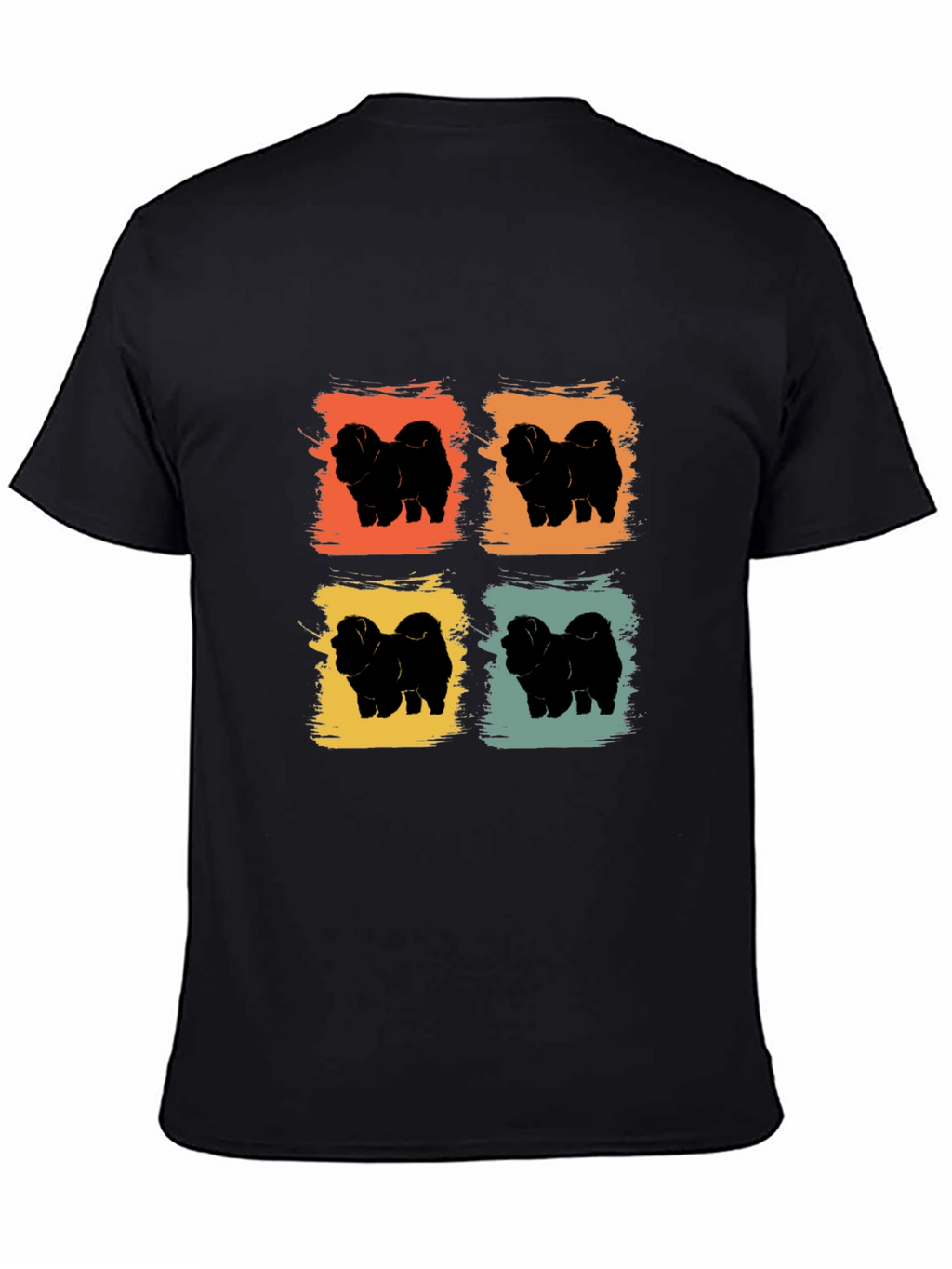 Retro Chow Chow Dog Lover T-Shirt