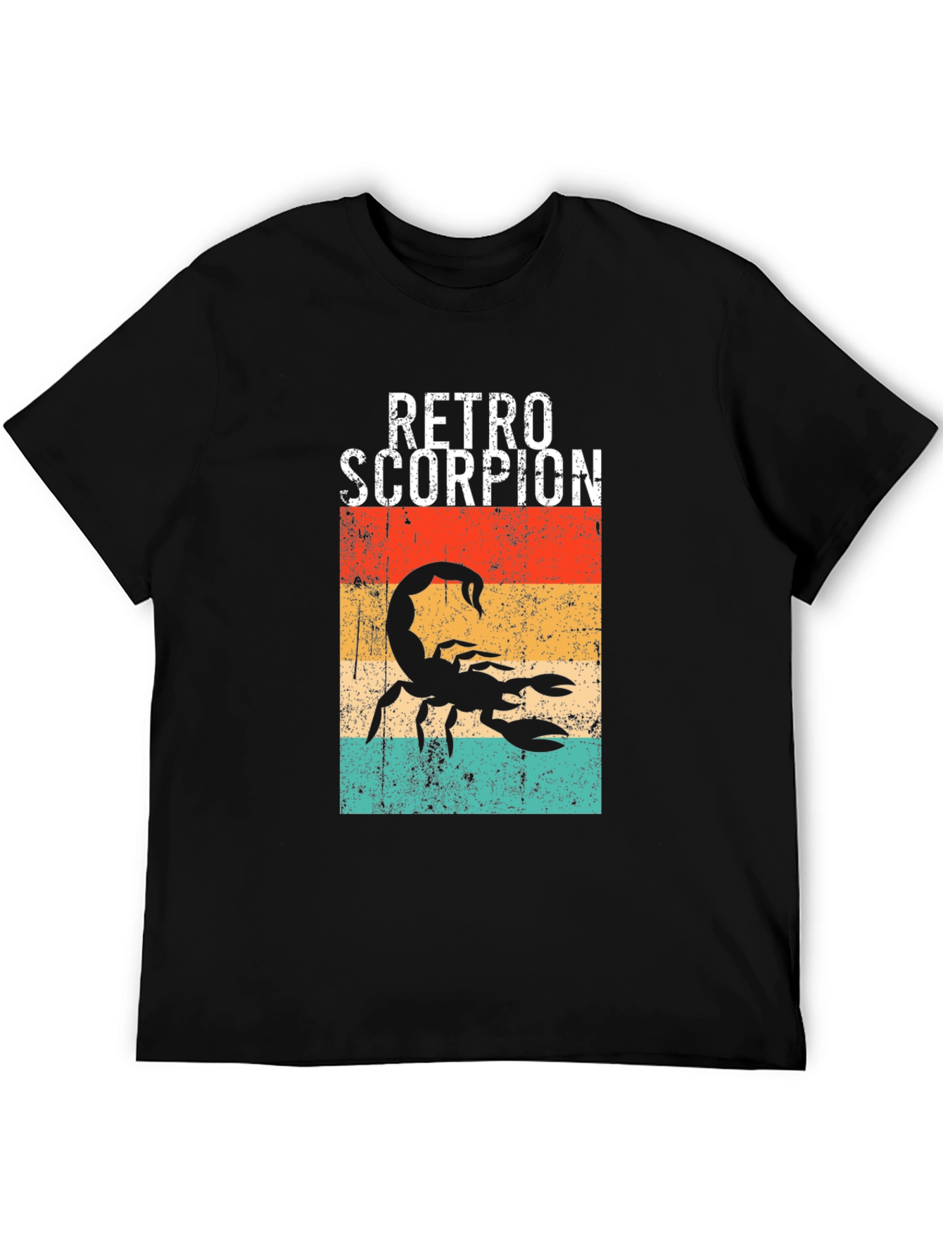 Retro Scorpion Graphic Tee - Stylish Vintage Design