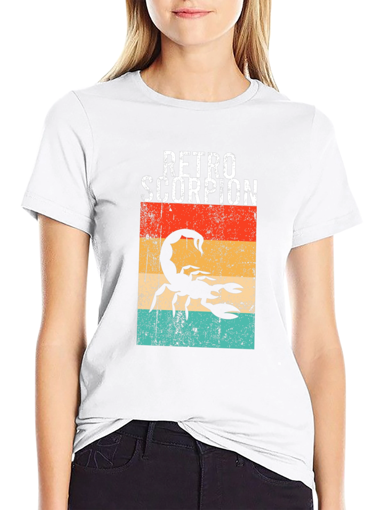 Retro Scorpion Graphic Tee - Stylish Vintage Design