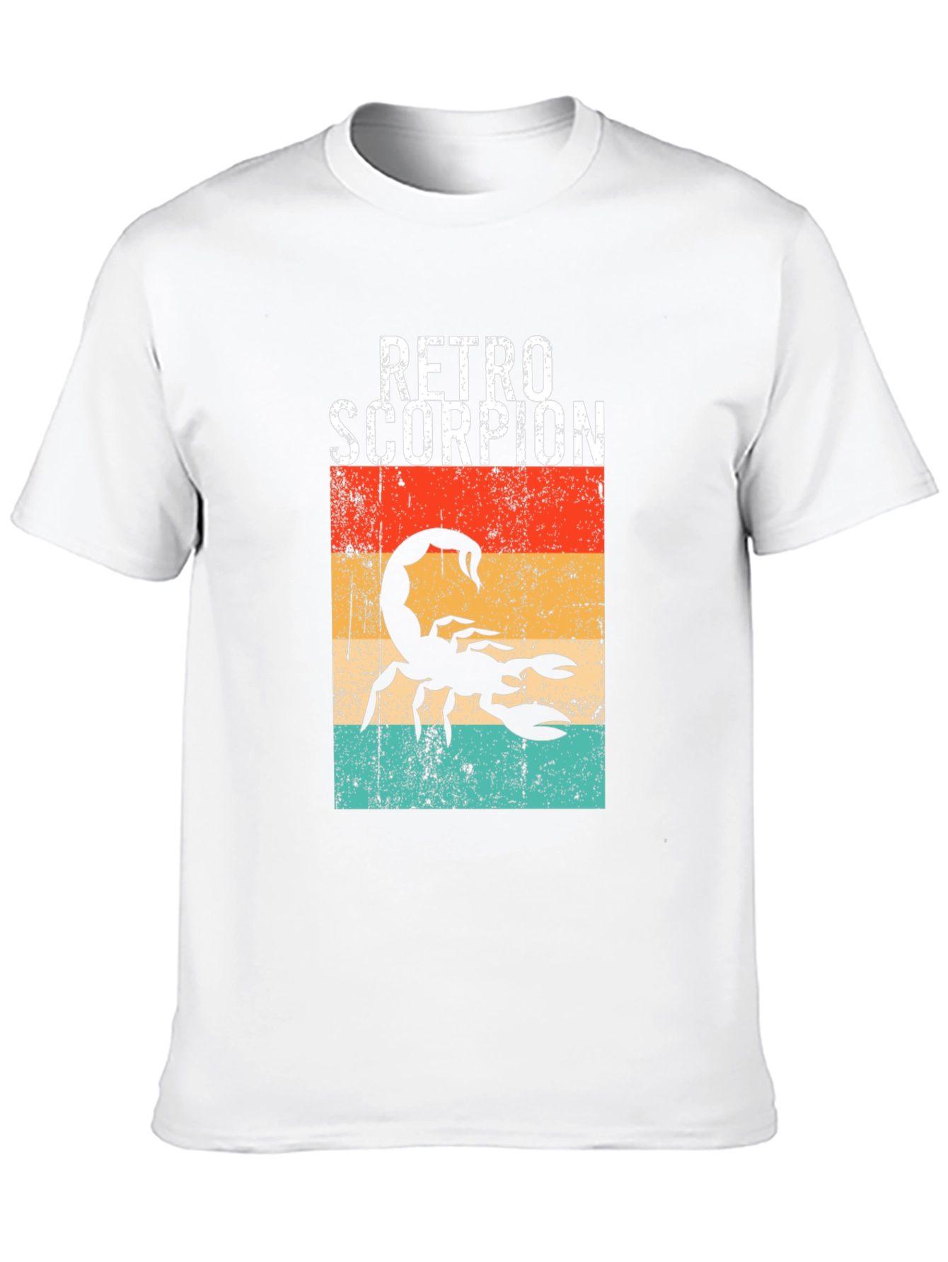 Retro Scorpion Graphic Tee - Stylish Vintage Design