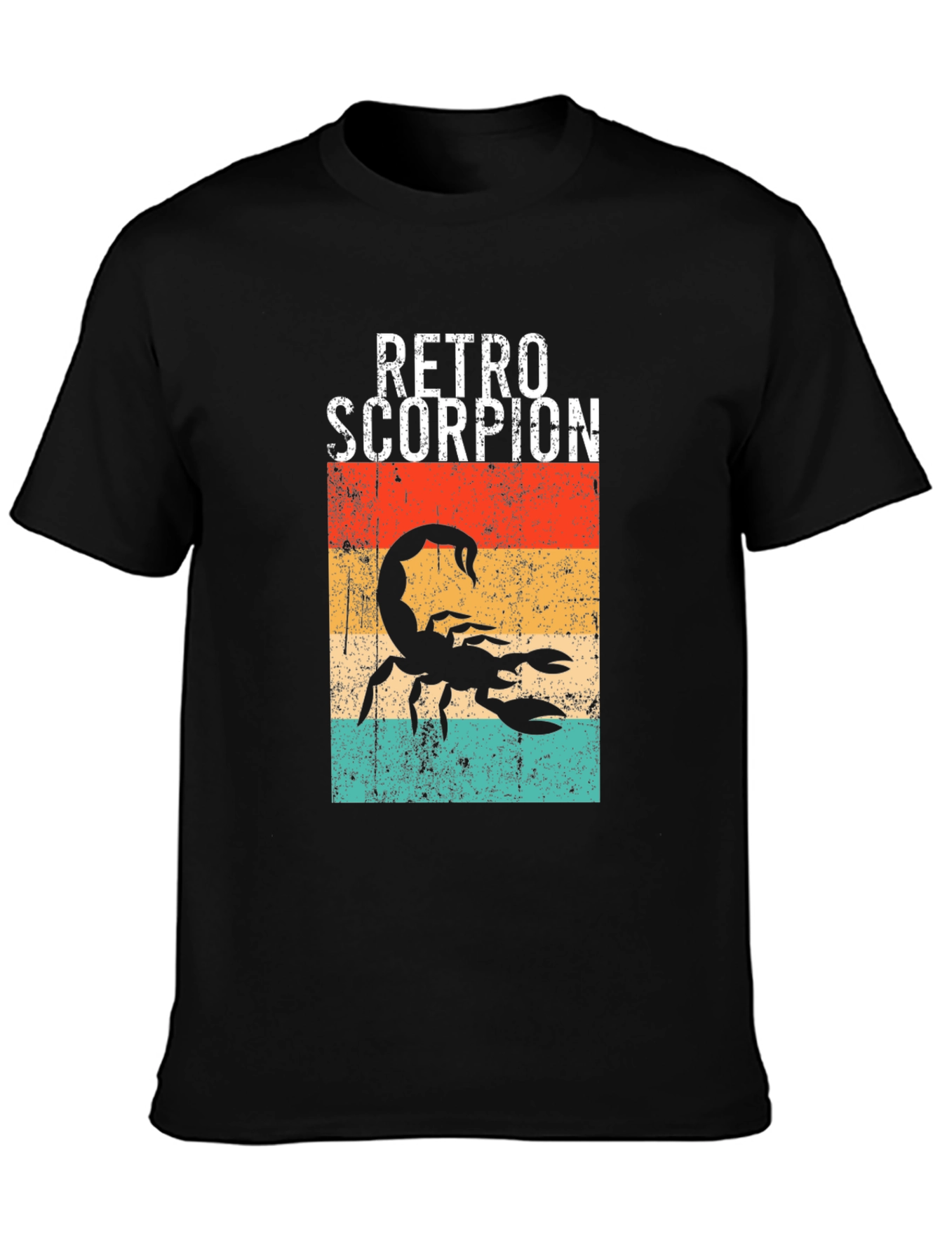 Retro Scorpion Graphic Tee - Stylish Vintage Design